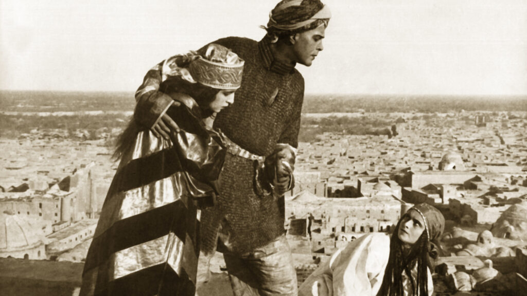 Still from the Uzbek film The Minaret of Death